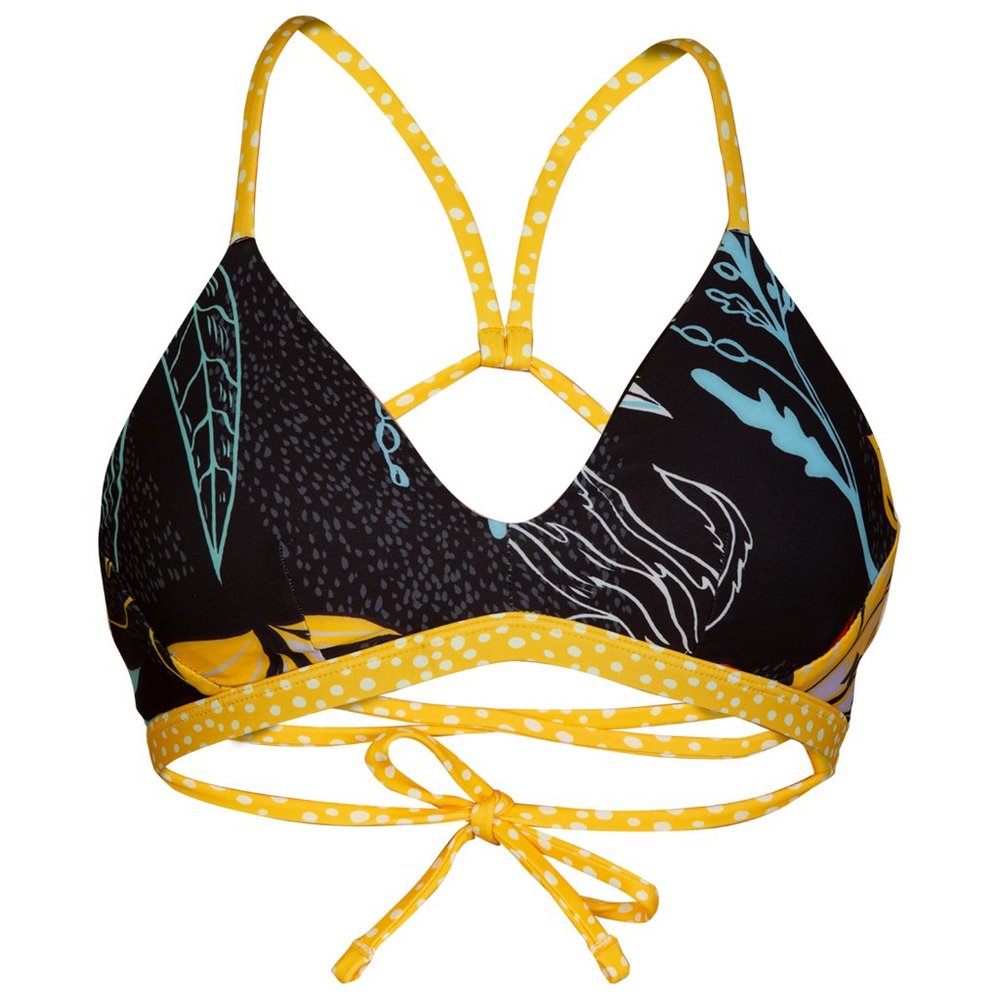 Hurley Quick Dry Domino Surf Triangle Bikini Top